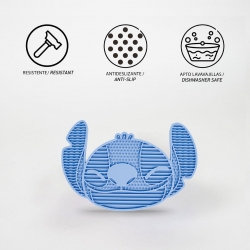 COMEDERO PARA PERRO SILICONA STITCH