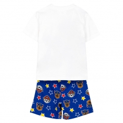PIJAMA CORTO SINGLE JERSEY PAW PATROL