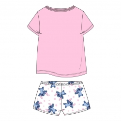 PIJAMA CORTO SINGLE JERSEY STITCH