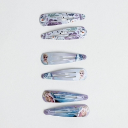 ACCESORIOS PELO CLIPS 6 PIEZAS FROZEN