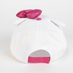 GORRA VISERA CURVA APLICACIONES HELLO KITTY