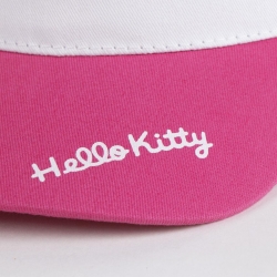 GORRA VISERA CURVA APLICACIONES HELLO KITTY