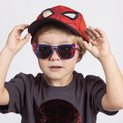 GORRA VISERA CURVA APLICACIONES SPIDERMAN
