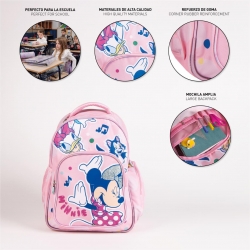 MOCHILA ESCOLAR MEDIANA 42 CM MINNIE