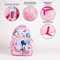 MOCHILA ESCOLAR MEDIANA 42 CM MINNIE