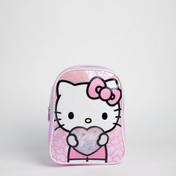 MOCHILA INFANTIL PERSONAJE APLICACIONES HELLO KITTY