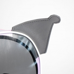 MOCHILA INFANTIL PERSONAJE APLICACIONES HELLO KITTY KUROMI