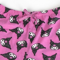 PIJAMA CORTO SINGLE JERSEY HELLO KITTY KUROMI
