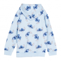 SUDADERA CON CREMALLERA FRENCH TERRY STITCH
