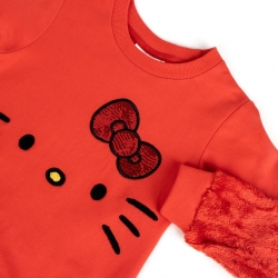 SUDADERA COTTON BRUSHED HELLO KITTY