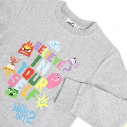 SUDADERA COTTON BRUSHED PIXAR INSIDE OUT