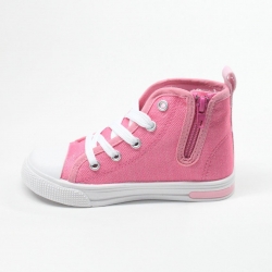 ZAPATILLA LONETA SUELA PVC CON LUCES ALTA MINNIE
