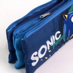 ESTUCHE PORTATODO 3 COMPARTIMENTOS SONIC PRIME