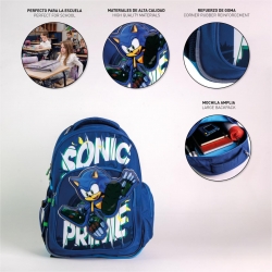 MOCHILA ESCOLAR MEDIANA 42 CM SONIC PRIME