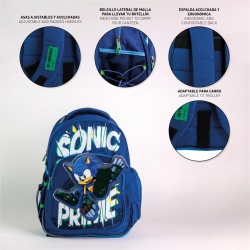 MOCHILA ESCOLAR MEDIANA 42 CM SONIC PRIME