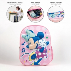MOCHILA INFANTIL 3D MINNIE