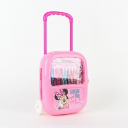 SET PAPELERÍA COLOREABLE TROLLEY MINNIE