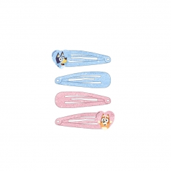 ACCESORIOS PELO CLIPS 4 PIEZAS BLUEY