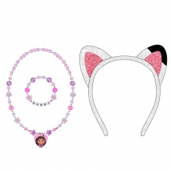 BISUTERIA PACK 3 PIEZAS GABBY´S DOLLHOUSE