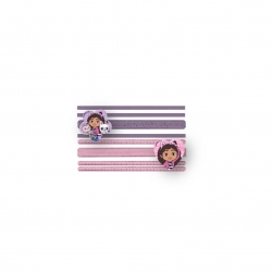 ACCESORIOS PELO ELÁSTICOS 8 PIEZAS GABBY´S DOLLHOUSE