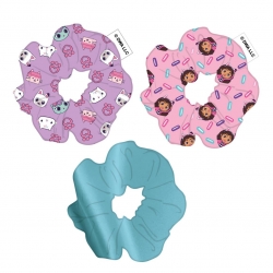 ACCESORIOS PELO COLETERO DE TELA 3 PIEZAS GABBY´S DOLLHOUSE