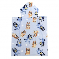 PONCHO MICROFIBRA BLUEY