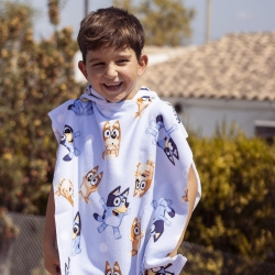 PONCHO MICROFIBRA BLUEY