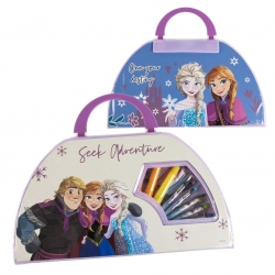 SET PAPELERÍA COLOREABLE 50 PIEZAS FROZEN