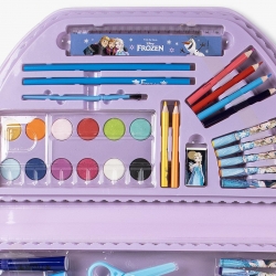 SET PAPELERÍA COLOREABLE 50 PIEZAS FROZEN