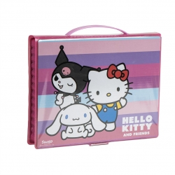 SET PAPELERÍA COLOREABLE CAJA HELLO KITTY