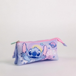 ESTUCHE PORTATODO 3 COMPARTIMENTOS STITCH