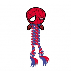 MORDEDOR PARA PERRO CUERDA SPIDERMAN
