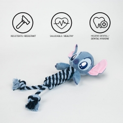 MORDEDOR PARA PERRO CUERDA STITCH