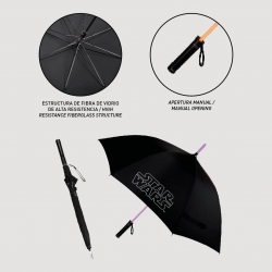 PARAGUAS MANUAL STAR WARS