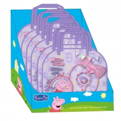 SET DE BELLEZA ACCESORIOS DISPLAY PEPPA PIG