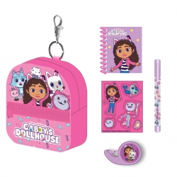 SET DE PAPELERÍA MINIMOCHILA GABBY´S DOLLHOUSE