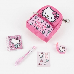 SET DE PAPELERÍA MINIMOCHILA HELLO KITTY