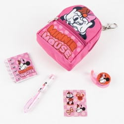 SET DE PAPELERÍA MINIMOCHILA MINNIE
