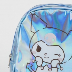 MOCHILA CASUAL IRIDISCENTE HELLO KITTY KUROMI