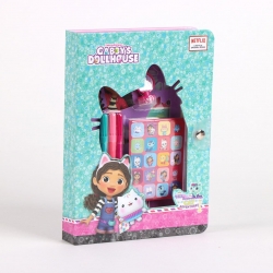 CUADERNO SET GABBY´S DOLLHOUSE
