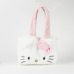 BOLSA SHOPPING PELUCHE HELLO KITTY