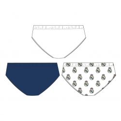 PACK CALZONCILLOS SINGLE JERSEY 3 PIEZAS REAL MADRID