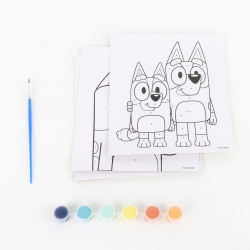 SET DE PAPELERÍA COLOREABLE BLUEY