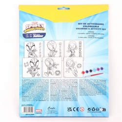 SET DE PAPELERÍA COLOREABLE SPIDEY