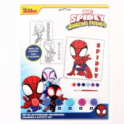 SET DE PAPELERÍA COLOREABLE SPIDEY