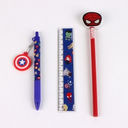 SET DE PAPELERÍA PORTALÁPICES AVENGERS