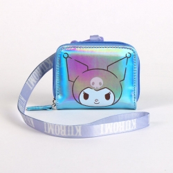 MONEDERO IRIDISCENTE HELLO KITTY KUROMI