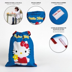 SAQUITO ESCOLAR HELLO KITTY