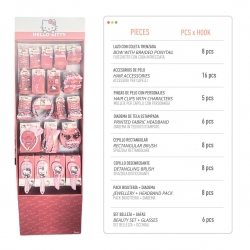 ACCESORIOS PELO DISPLAY HELLO KITTY