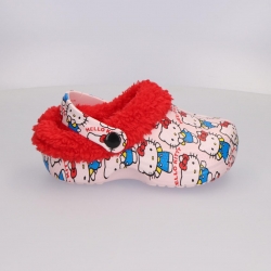 ZAPATILLAS DE CASA ZUECO BORREGUILLO HELLO KITTY
